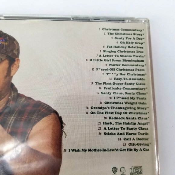 A Very Larry Christmas Music Audio CD Album Radio Cable Guy Holiday Funny 2004 - Picture 3 of 8